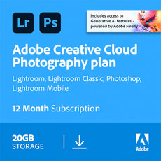 Adobe  Creative Cloud Photography plan