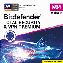 Bitdefender Total Security & VPN Premium